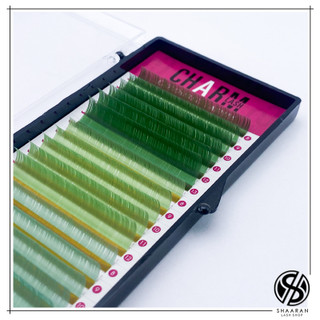 پالت مژه اکستنشن رنگی چارم D0.07 مدل Mix Colors CL39