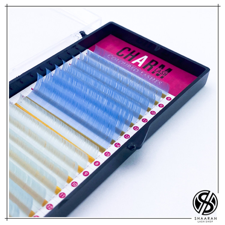 پالت مژه اکستنشن رنگی چارم D0.07 مدل Mix Colors CL43