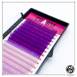 پالت مژه اکستنشن رنگی چارم L0.07 مدل Mix Colors CL41