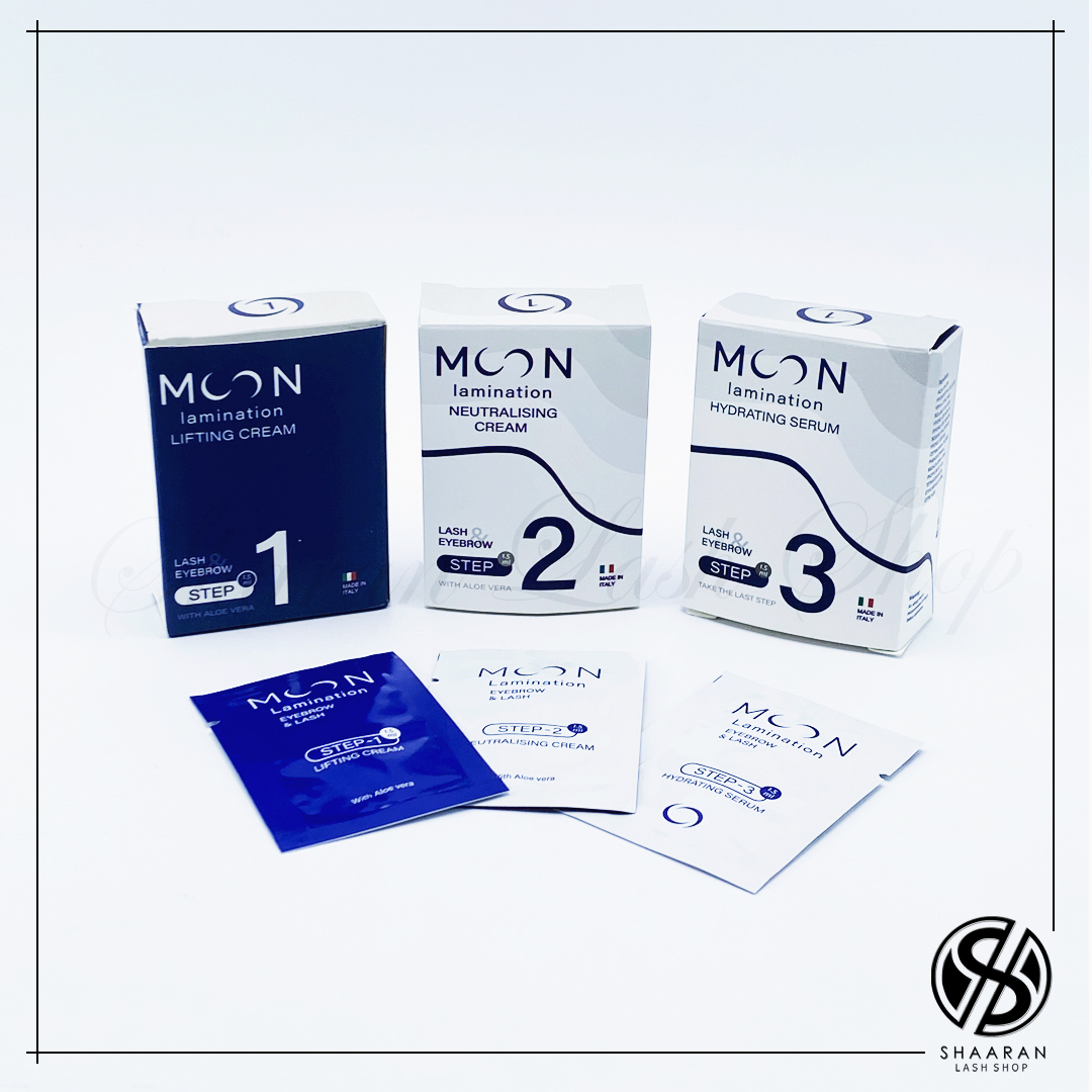 ساشه مواد لیفت مژه و ابرو سانی مون Moon lamination