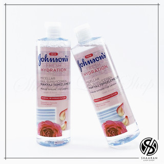میسلار واتر پاککننده آرایش گلاب - جانسون (Johnson's Fresh Hydration)