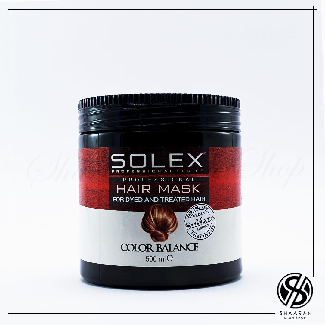 ماسک مو حرفه‌ای حفظ رنگ  برند Solex (Color Balance)