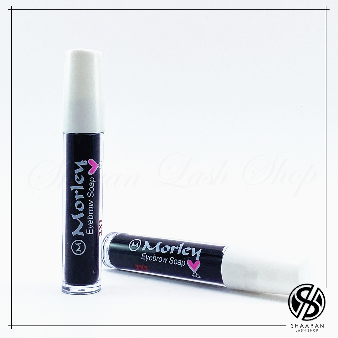 ژل فیکس ابرو ذغالی (Eyebrow Soap) - برند Morley