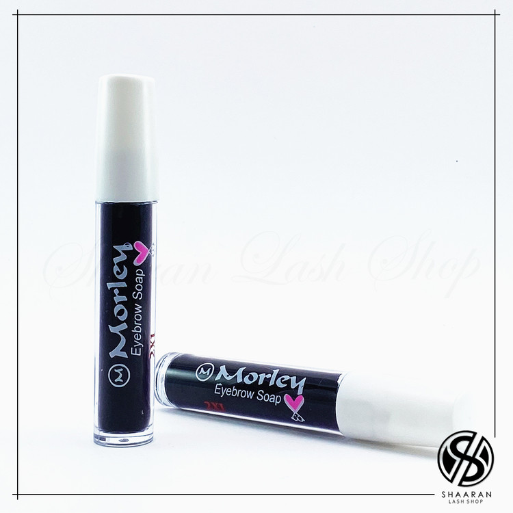 ژل فیکس ابرو ذغالی (Eyebrow Soap) - برند Morley